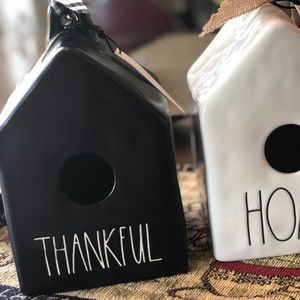 Rae Dunn Thankful Birdhouse